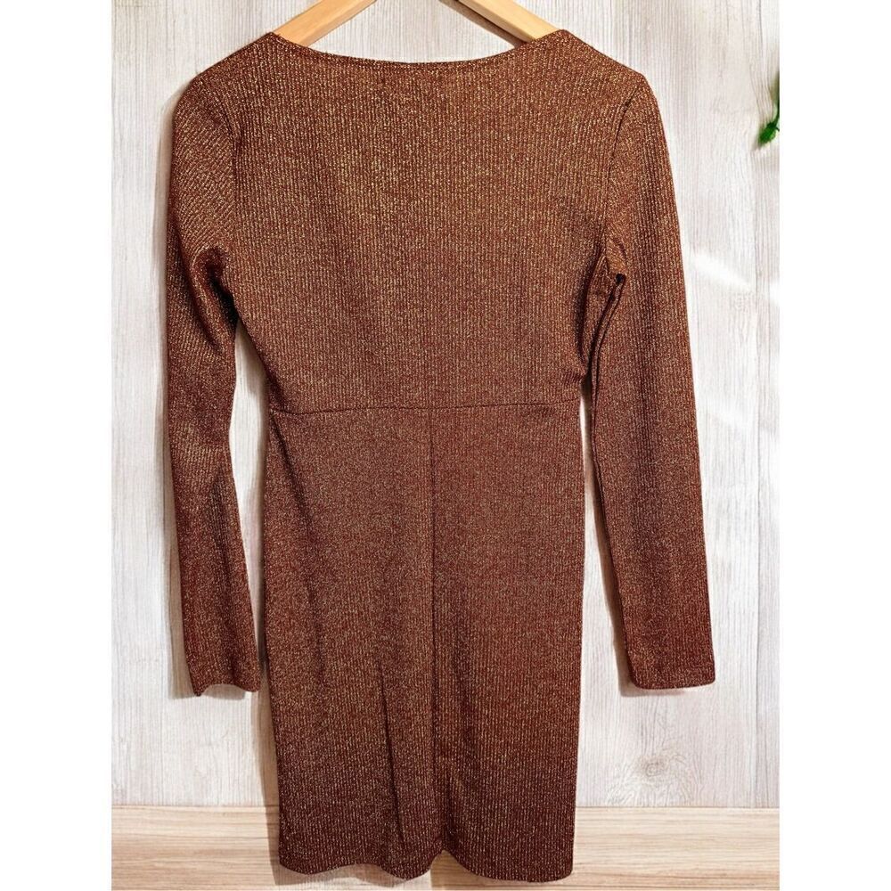 UO Urban Outfitters Hazel Square Neck Bodycon Dress New Years - Picture 6 of 14